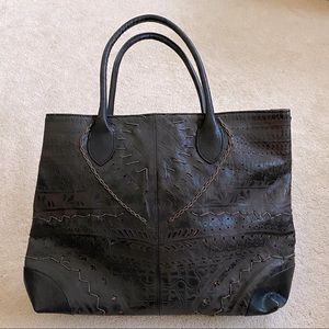 | NWOT | Roberto Pancani Italian Leather Tote